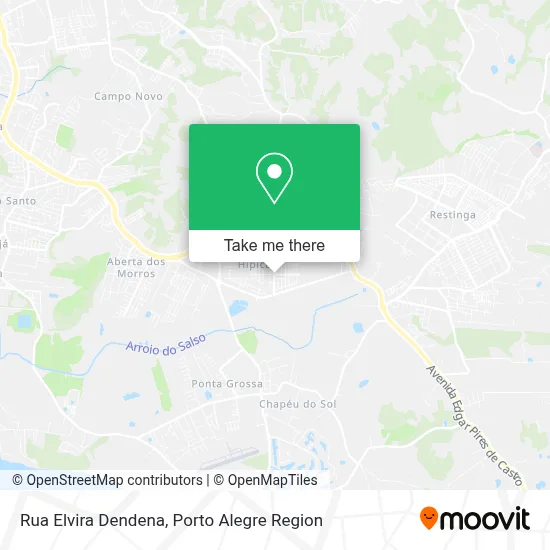 Rua Elvira Dendena map