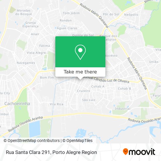 Rua Santa Clara 291 map