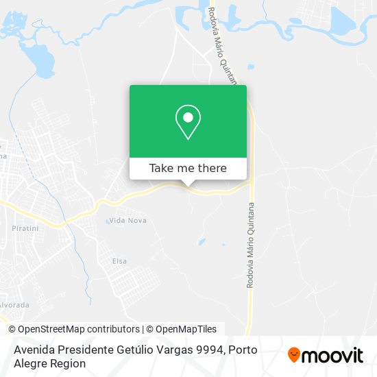 Mapa Avenida Presidente Getúlio Vargas 9994