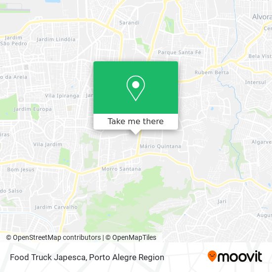 Food Truck Japesca map