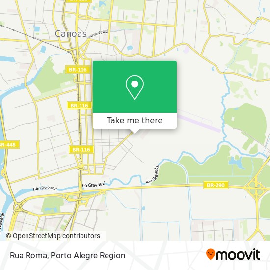 Rua Roma map