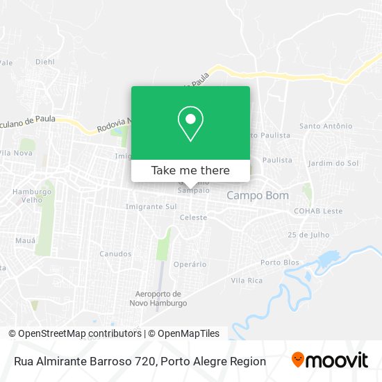 Rua Almirante Barroso 720 map