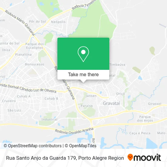Rua Santo Anjo da Guarda 179 map