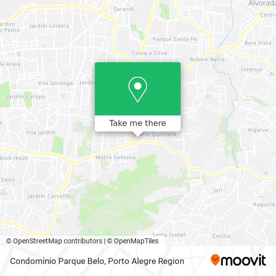 Condominio Parque Belo map