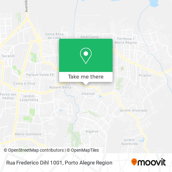 Rua Frederico Dihl 1001 map