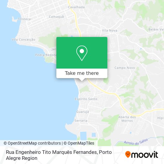 Rua Engenheiro Tito Marquês Fernandes map