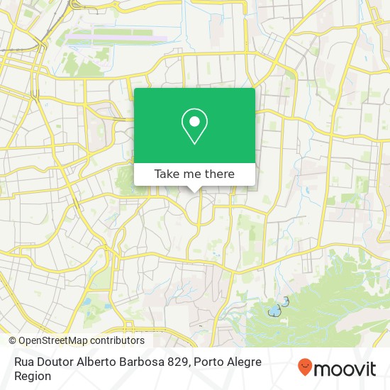 Rua Doutor Alberto Barbosa 829 map