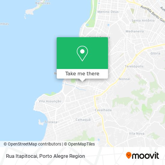 Mapa Rua Itapitocai