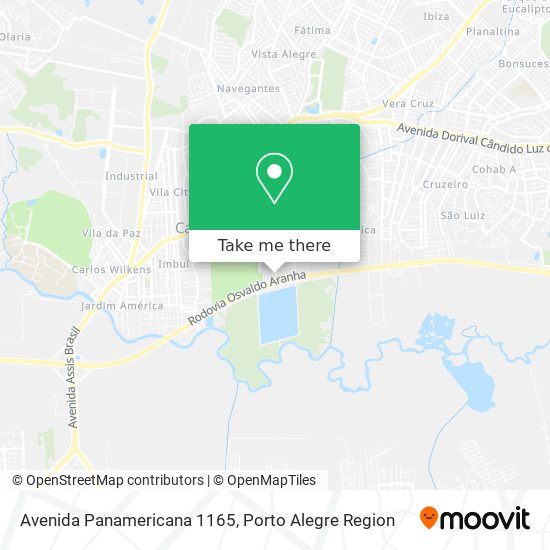 Avenida Panamericana 1165 map