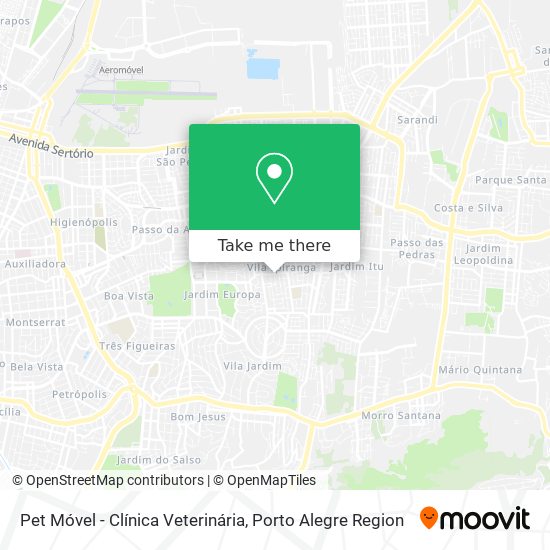 Pet Móvel - Clínica Veterinária map