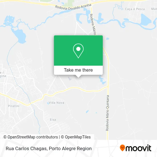 Rua Carlos Chagas map