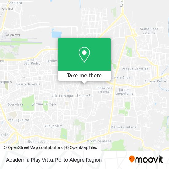 Mapa Academia Play Vitta