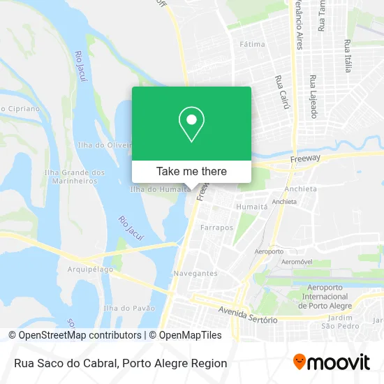 Rua Saco do Cabral map