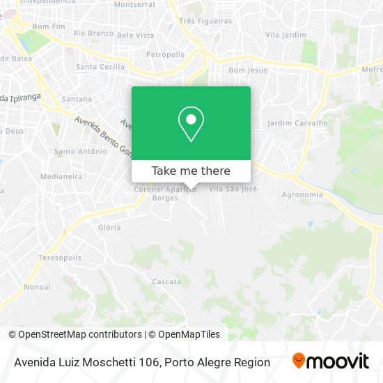 Avenida Luiz Moschetti 106 map