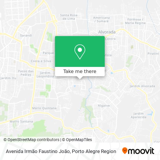 Avenida Irmão Faustino João map