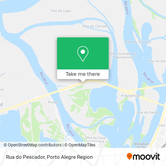 Rua do Pescador map