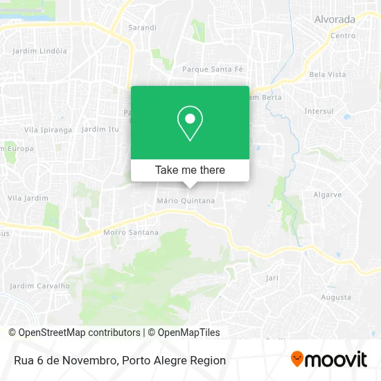 Rua 6 de Novembro map