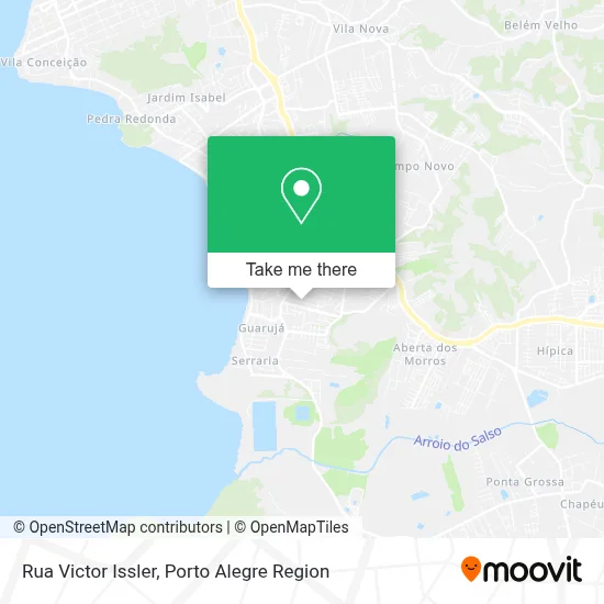 Rua Victor Issler map