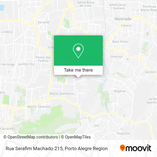 Rua Serafim Machado 215 map