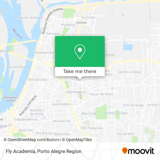 Fly Academia map