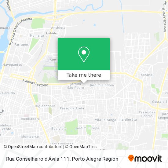 Rua Conselheiro d'Ávila 111 map