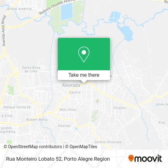 Rua Monteiro Lobato 52 map