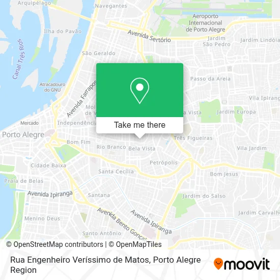 Rua Engenheiro Veríssimo de Matos map