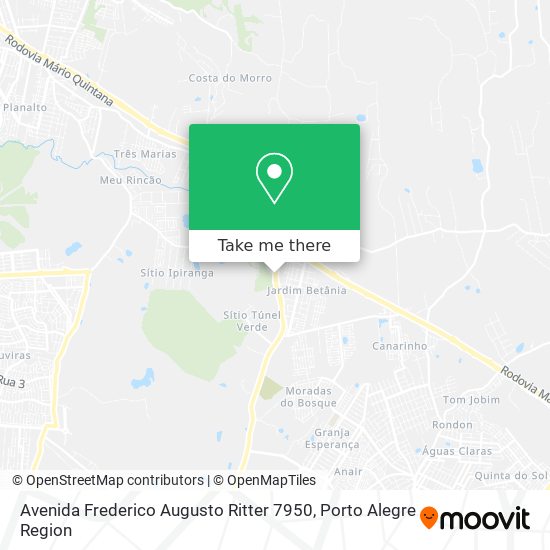 Avenida Frederico Augusto Ritter 7950 map