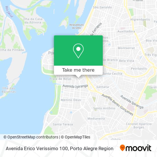 Avenida Erico Veríssimo 100 map