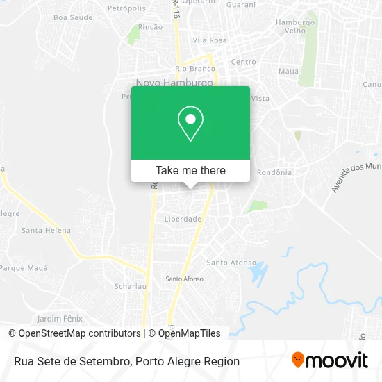 Rua Sete de Setembro map