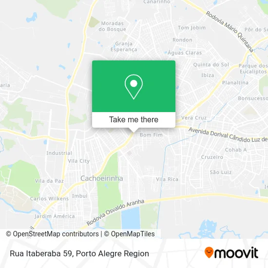 Rua Itaberaba 59 map