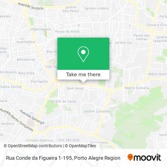 Mapa Rua Conde da Figueira 1-195