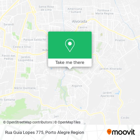 Rua Guia Lopes 775 map