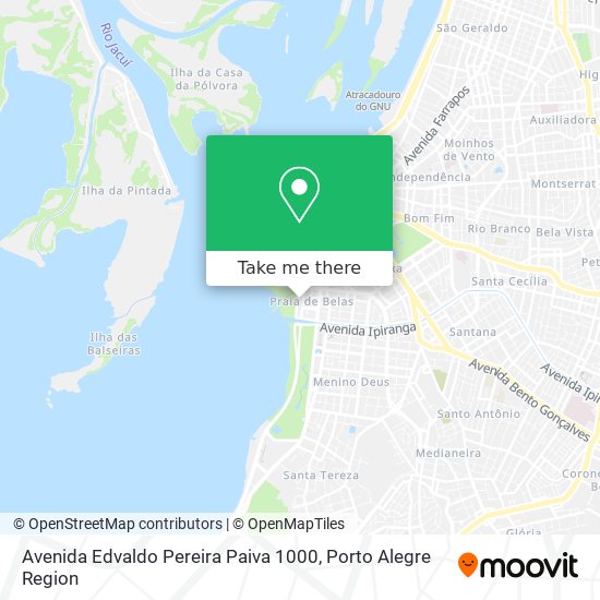 Avenida Edvaldo Pereira Paiva 1000 map