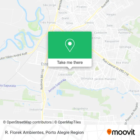 R. Florek Ambientes map
