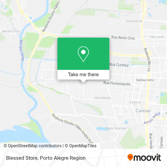 Blessed Store map