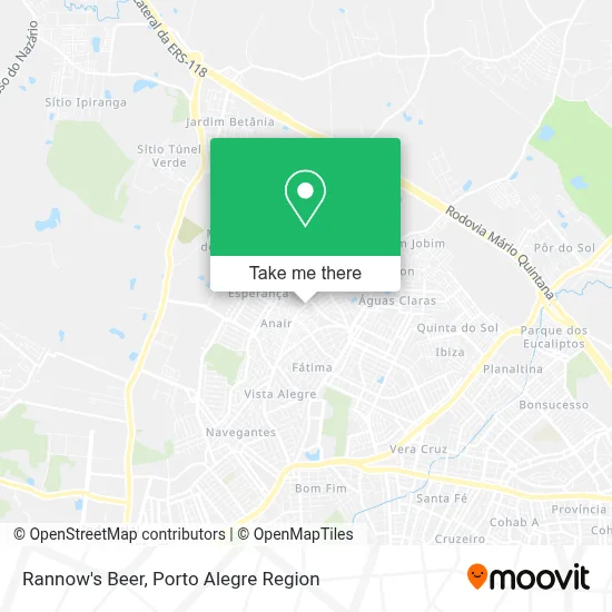 Rannow's Beer map