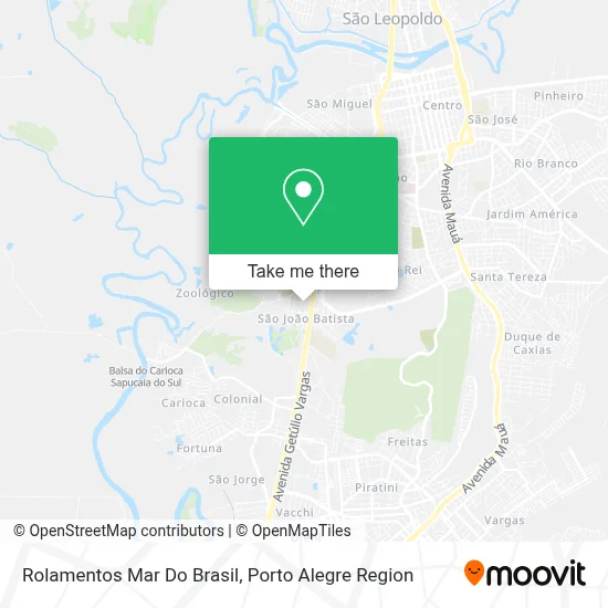 Rolamentos Mar Do Brasil map