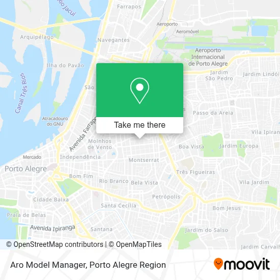 Aro Model Manager map