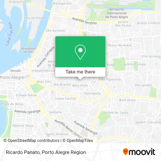 Ricardo Panato map