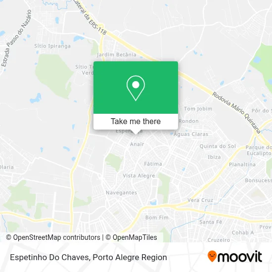 Espetinho Do Chaves map
