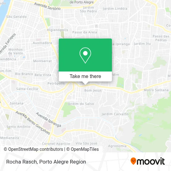 Rocha Rasch map