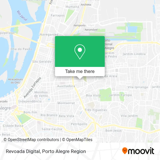 Revoada Digital map