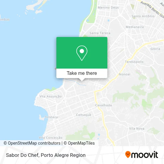 Sabor Do Chef map