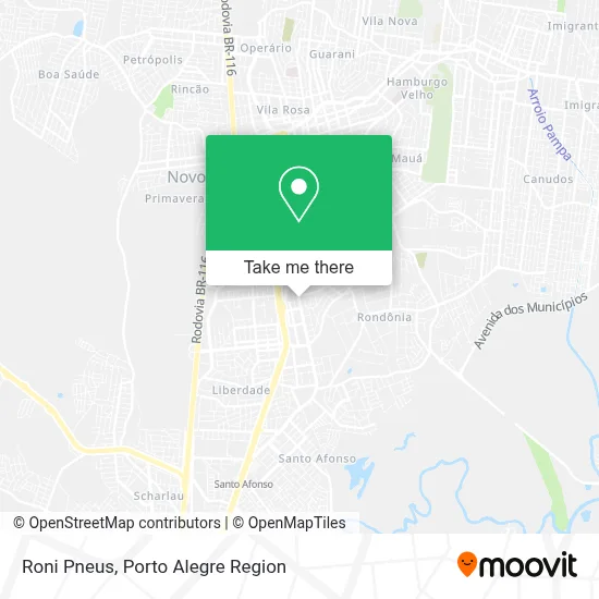 Roni Pneus map