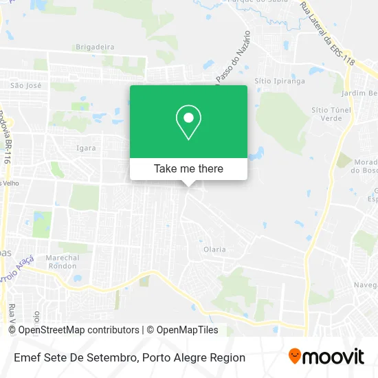 Emef Sete De Setembro map