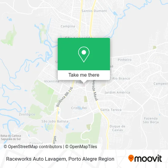 Raceworks Auto Lavagem map