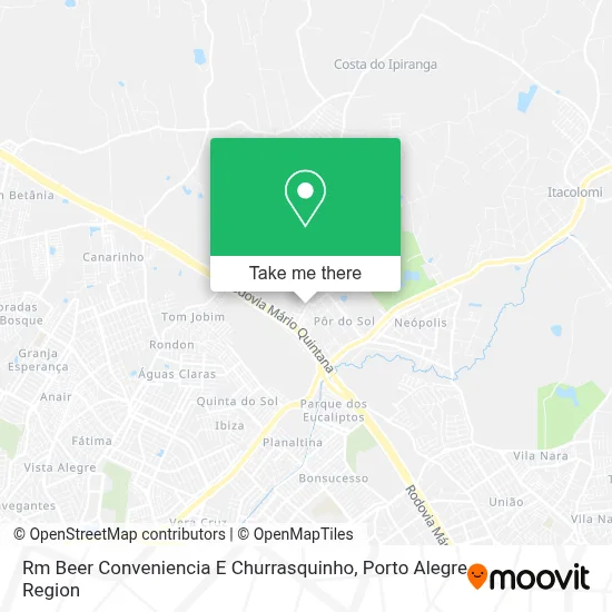Rm Beer Conveniencia E Churrasquinho map