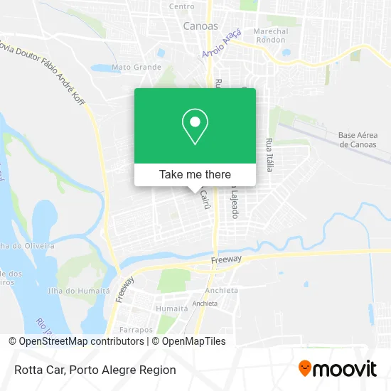 Rotta Car map