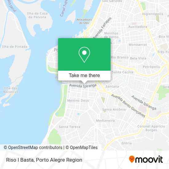 Riso I Basta map